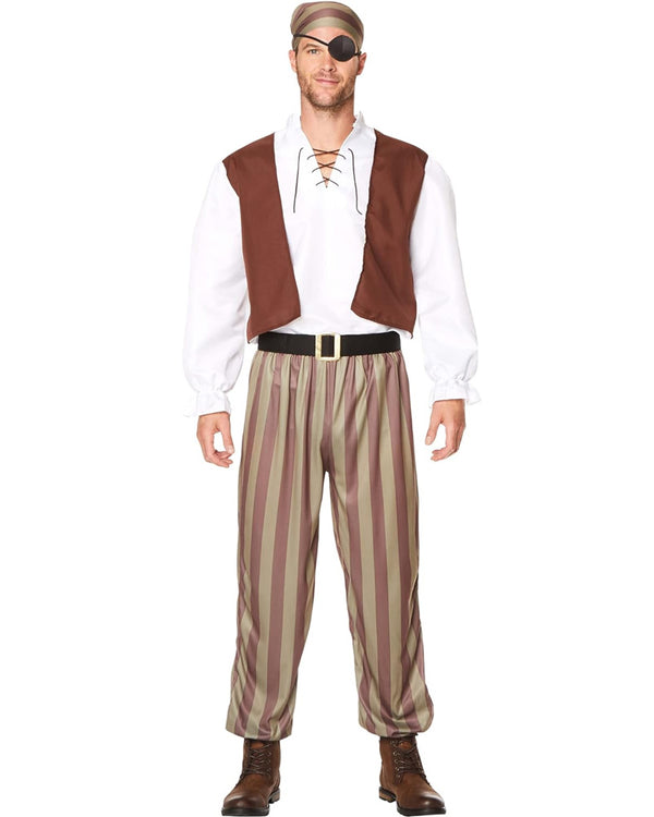 Ship Wreck Pirate Mens Costume