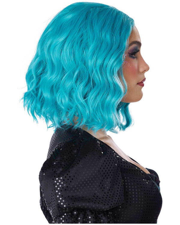 Turquoise Wavy Bob Wig