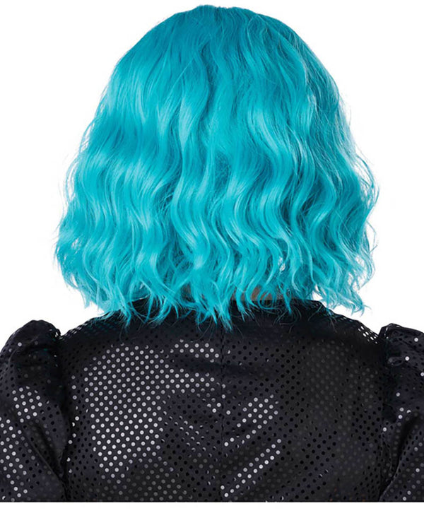 Turquoise Wavy Bob Wig