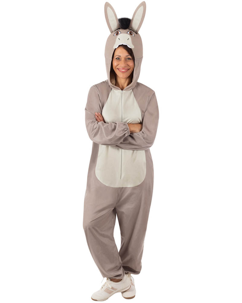 Shrek Donkey Onesie Adult Costume