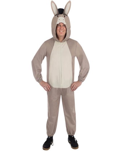Shrek Donkey Onesie Adult Costume