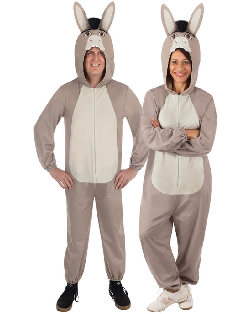 Shrek Donkey Onesie Adult Costume