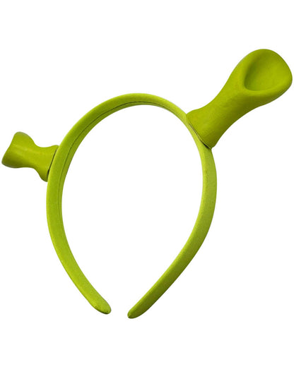 Shrek Headband With Latex Ears