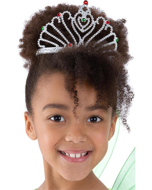 Silver Fan Design Tiara