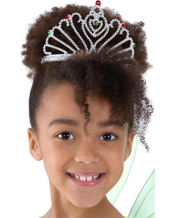 Silver Fan Design Tiara