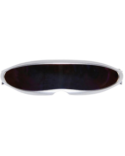 Silver Robot Glasses