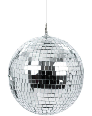 Silver Disco Ball 20cm