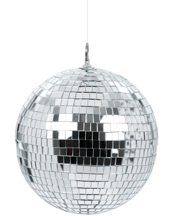 Silver Disco Ball 20cm