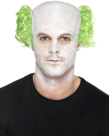 Sinister Clown Bald Cap and Halloween Makeup Kit