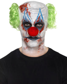 Sinister Clown Bald Cap and Halloween Makeup Kit