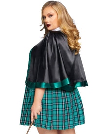 Sinister Spellcaster Student Uniform Plus Size Womens Costume