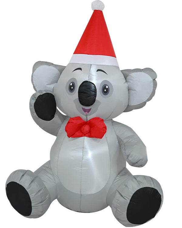 Sitting Koala Christmas Lawn Inflatable 1.5m
