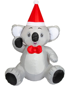 Sitting Koala Christmas Lawn Inflatable 1.5m
