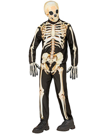 Realistic Skeleton Boys Costume