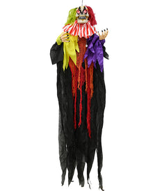 Skeleton Clown Halloween Animatronic 1.8m
