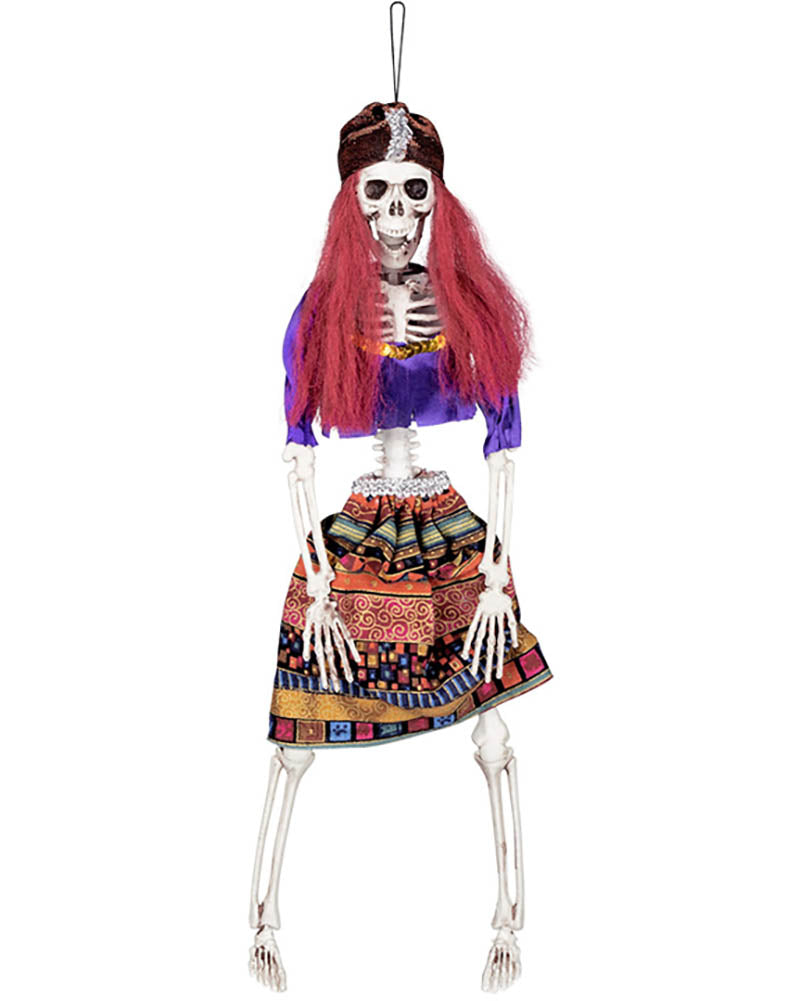 Skeleton Fortune Teller Hanging Decoration 40cm