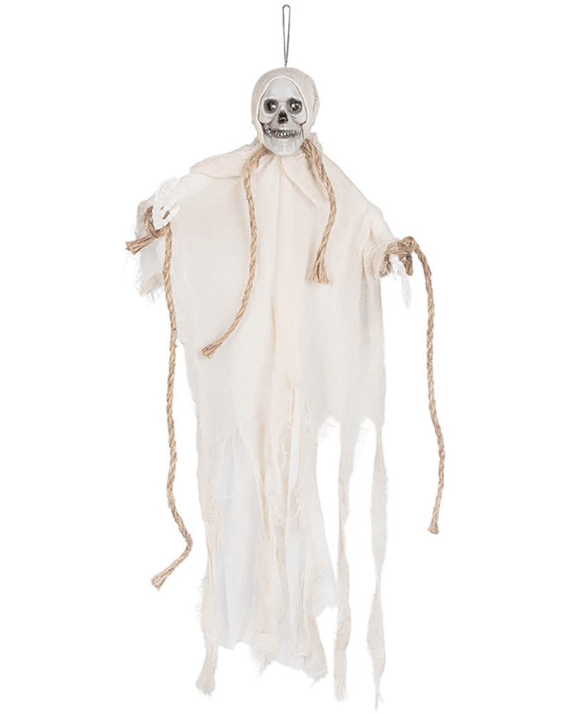 Skeleton Ghost Animated Hanging Halloween Decoration 55cm