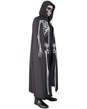 Skeleton Hooded Cape