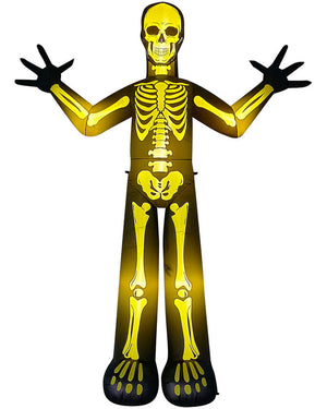Skeleton Lawn Inflatable Decoration 3m