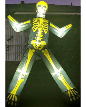 Skeleton Lawn Inflatable Decoration 3m