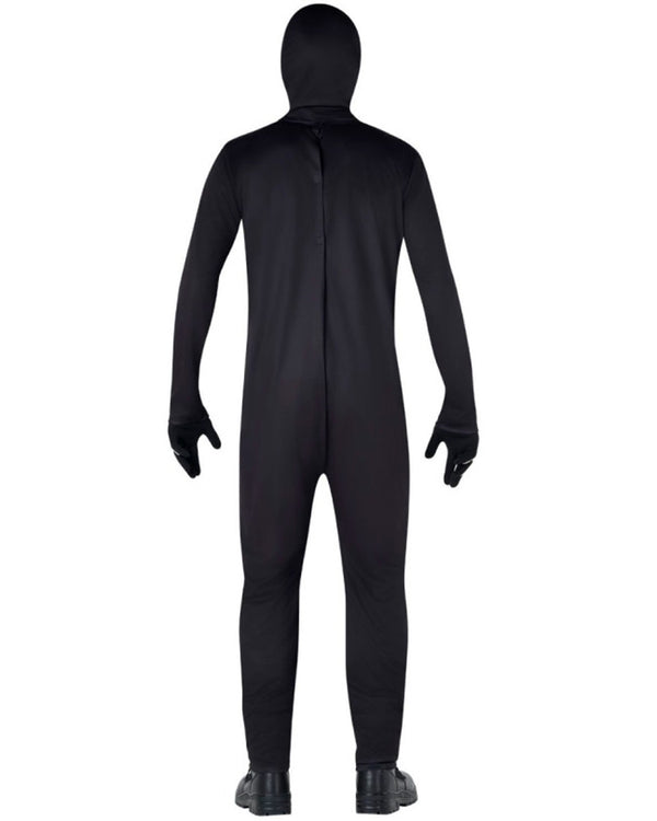 Halloween Skeleton Jumpsuit Mens Costume