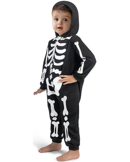 Skeleton Jumpsuit Toddler Costume