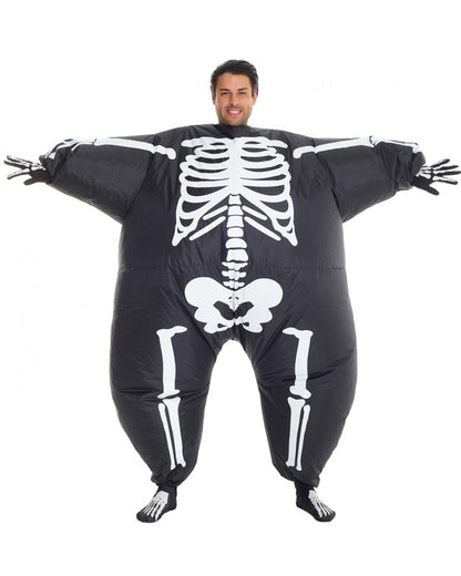 Skeleton Megamorph Inflatable Adult Costume