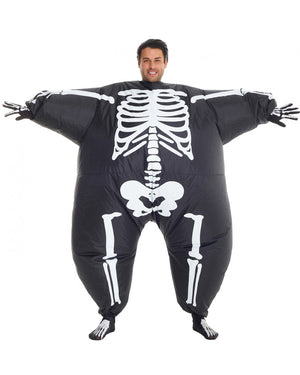 Skeleton Megamorph Inflatable Adult Costume