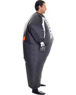 Skeleton Megamorph Inflatable Adult Costume