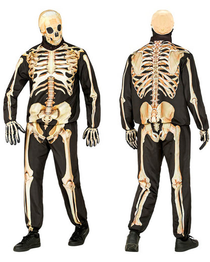 Realistic Skeleton Mens Costume