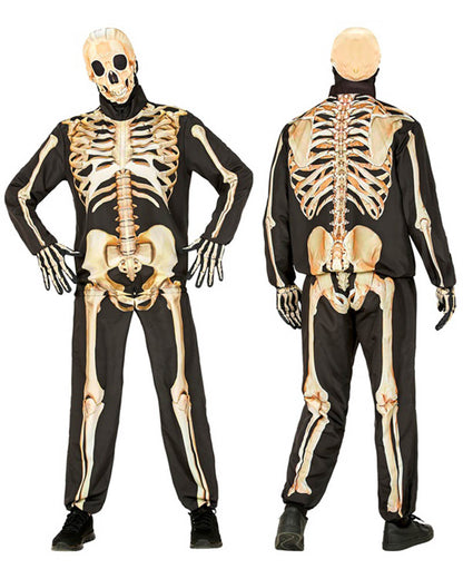 Realistic Skeleton Mens Costume