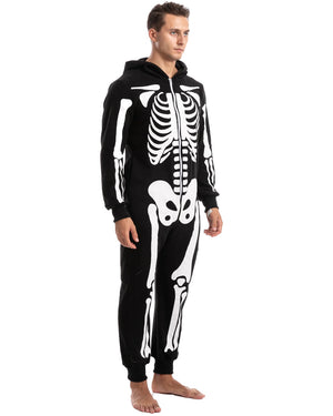 Skeleton Onesie Adults Costume