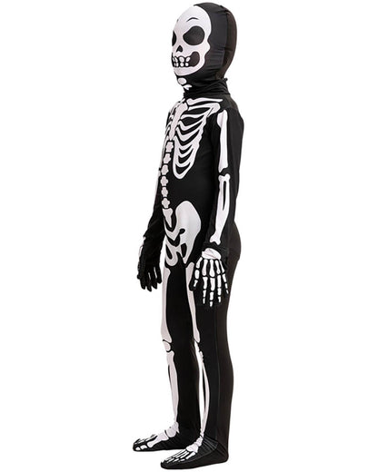 Skeleton Second Skin Kids Costume