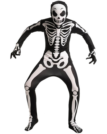 Skeleton Second Skin Kids Costume
