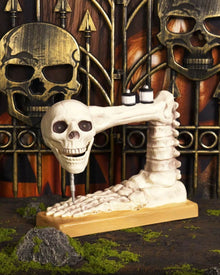 Skeleton Sewing Machine Animated Decoration 27cm