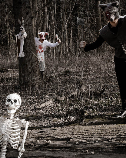 Skeleton Skinny Halloween Decoration 1.6m
