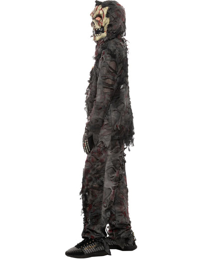 Skeleton Zombie Complete Boys Costume