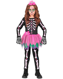 Tutu Skeleton Girls Halloween Costume
