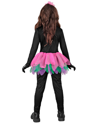 Tutu Skeleton Girls Costume