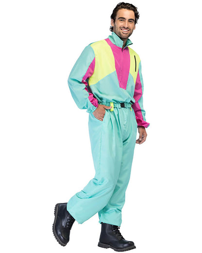 Ski Suit Snow Blizzard Dude UV Mens Costume