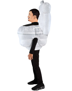 Skibidi Toilet Inflatable Boys Costume