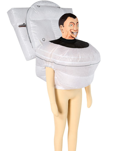 Skibidi Toilet Inflatable Boys Costume