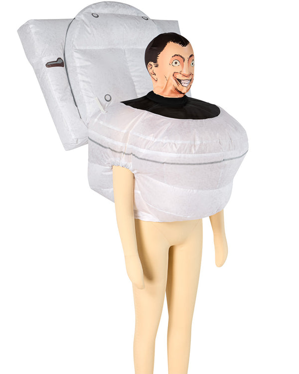 Skibidi Toilet Inflatable Boys Costume