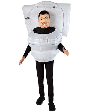 Skibidi Toilet Inflatable Boys Costume