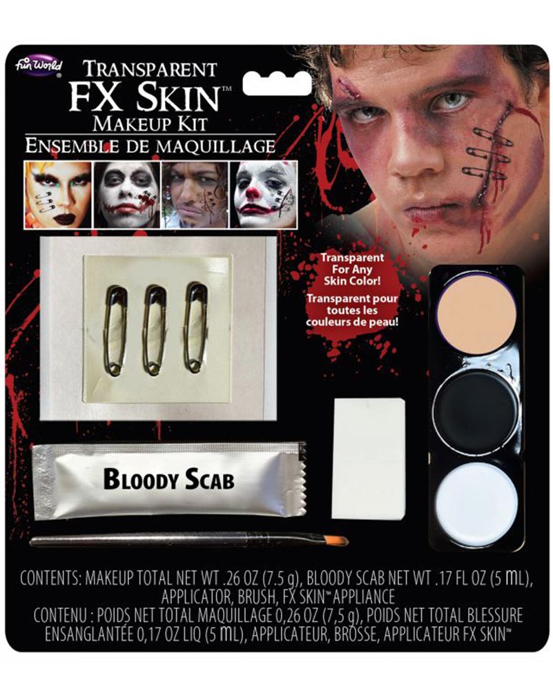 Skin Pin Transparent FX Makeup Kit