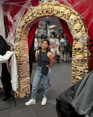 Skull and Bones Archway Decoration 2.6m