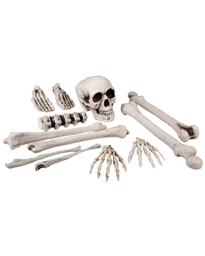 Skull and Bones Set Pack of 12 For Halloween