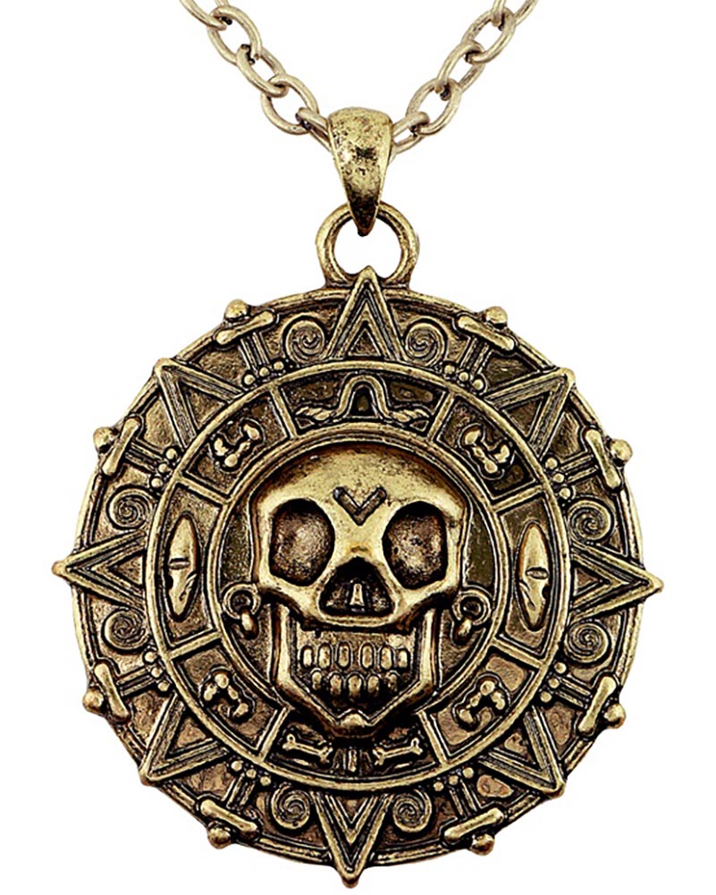 Skull Compass Necklace