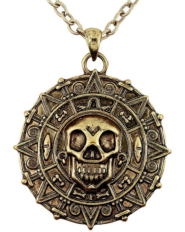 Skull Compass Necklace