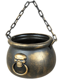 Skull Spell Cauldron For Halloween